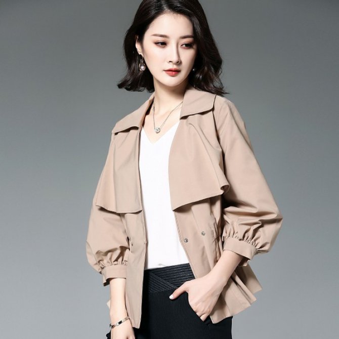 专属小个子女人的风衣长什么样子?