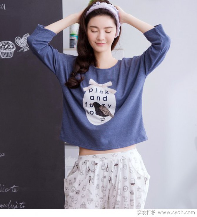 <b>毫无防备,就被春天的家居服美到</b>